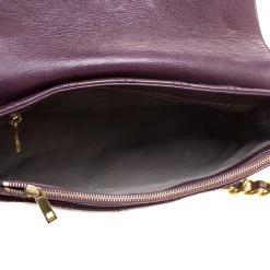 Marc Jacobs Burgundy Quilted Leather Shoulder Bag For Women -Marc Jacobs shop luxury women marc jacobs used handbags p115677 0006