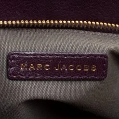 Marc Jacobs Burgundy Quilted Leather Shoulder Bag For Women -Marc Jacobs shop luxury women marc jacobs used handbags p115677 0007