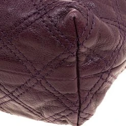 Marc Jacobs Burgundy Quilted Leather Shoulder Bag For Women -Marc Jacobs shop luxury women marc jacobs used handbags p115677 0010