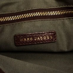 Marc Jacobs Burgundy Quilted Leather The XL Shoulder Bag For Women 20 Marc Jacobs Burgundy Quilted Leather The XL Shoulder Bag For Women -Marc Jacobs shop luxury women marc jacobs used handbags p115685 0009