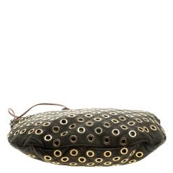 Marc Jacobs Green Leather Eyelet Nomad Shoulder Bag For Women 16 Marc Jacobs Green Leather Eyelet Nomad Shoulder Bag For Women -Marc Jacobs shop luxury women marc jacobs used handbags p131953 0006