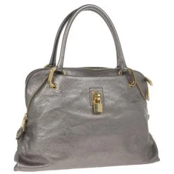 Marc Jacobs Metallic Silver Tote For Women -Marc Jacobs shop luxury women marc jacobs used handbags p13549 003