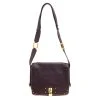 Marc Jacobs Dark Burgundy Leather Crossbody Bag For Women