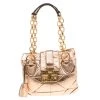 Marc Jacobs Rose Gold Quilted Leather Shoulder Bag For Women