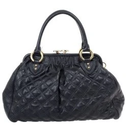 Marc Jacobs Black Stam Bag For Women -Marc Jacobs shop luxury women marc jacobs used handbags p15913 004