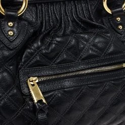 Marc Jacobs Black Stam Bag For Women -Marc Jacobs shop luxury women marc jacobs used handbags p15913 007