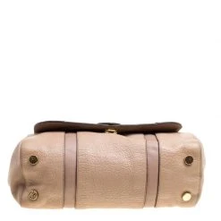 Marc Jacobs Beige Leather Thompson Top Handle Satchel For Women -Marc Jacobs shop luxury women marc jacobs used handbags p162527 005