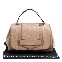 Marc Jacobs Beige Leather Thompson Top Handle Satchel For Women -Marc Jacobs shop luxury women marc jacobs used handbags p162527 010