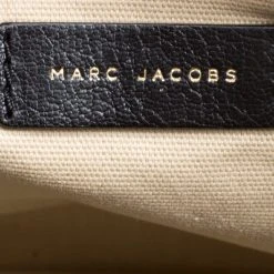 Marc Jacobs Black Leather Wellington Fulton Top Handle Bag For Women 18 Marc Jacobs Black Leather Wellington Fulton Top Handle Bag For Women -Marc Jacobs shop luxury women marc jacobs used handbags p167631 001