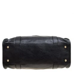 Marc Jacobs Black Leather Wellington Fulton Top Handle Bag For Women 16 Marc Jacobs Black Leather Wellington Fulton Top Handle Bag For Women -Marc Jacobs shop luxury women marc jacobs used handbags p167631 005