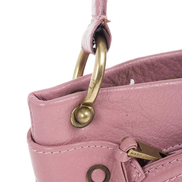 Marc Jacobs Pink Leather Lola Bag With Umbrella For Women 6 Marc Jacobs Pink Leather Lola Bag With Umbrella For Women - Image 6