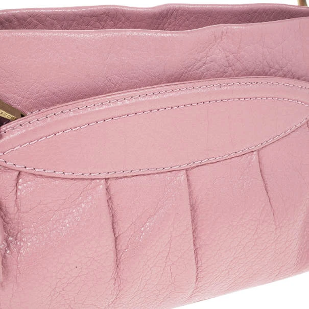 Marc Jacobs Pink Leather Lola Bag With Umbrella For Women 8 Marc Jacobs Pink Leather Lola Bag With Umbrella For Women - Image 8