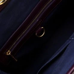 Marc Jacobs Purple Leather Safety Pin Stam Top Handle Bag For Women -Marc Jacobs shop luxury women marc jacobs used handbags p180525 002