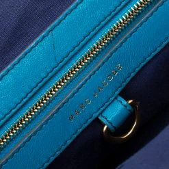 Marc Jacobs Blue Quilted Leather Robert Leslie Stam Top Handle Bag For Women 18 Marc Jacobs Blue Quilted Leather Robert Leslie Stam Top Handle Bag For Women -Marc Jacobs shop luxury women marc jacobs used handbags p180528 001