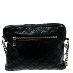 Marc Jacobs Black Quilted Leather IPad Chain Crossbody Bag For Women 14 Marc Jacobs Black Quilted Leather IPad Chain Crossbody Bag For Women -Marc Jacobs shop luxury women marc jacobs used handbags p181305 006