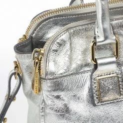 Marc Jacobs Eve Metallic Leather Shopper For Women 18 Marc Jacobs Eve Metallic Leather Shopper For Women -Marc Jacobs shop luxury women marc jacobs used handbags p19444 005