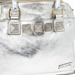 Marc Jacobs Eve Metallic Leather Shopper For Women 23 Marc Jacobs Eve Metallic Leather Shopper For Women -Marc Jacobs shop luxury women marc jacobs used handbags p19444 010