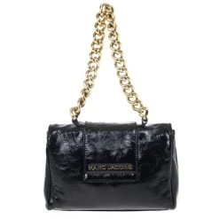 Marc Jacobs Black Patent Ursula Pochette For Women -Marc Jacobs shop luxury women marc jacobs used handbags p20280 004