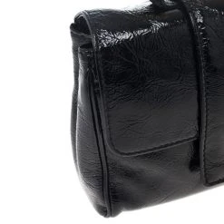 Marc Jacobs Black Patent Ursula Pochette For Women -Marc Jacobs shop luxury women marc jacobs used handbags p20280 009