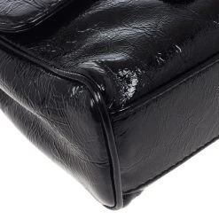 Marc Jacobs Black Patent Ursula Pochette For Women -Marc Jacobs shop luxury women marc jacobs used handbags p20280 012