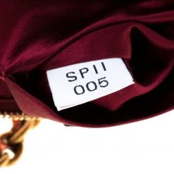 Marc Jacobs Red/Gold Snakeskin Flap Shoulder Bag For Women -Marc Jacobs shop luxury women marc jacobs used handbags p204865 005