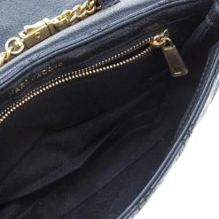 Marc Jacobs Black Quilted Leather Small Single Shoulder Bag For Women 17 Marc Jacobs Black Quilted Leather Small Single Shoulder Bag For Women -Marc Jacobs shop luxury women marc jacobs used handbags p208592 004