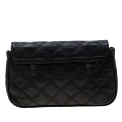 Marc Jacobs Black Quilted Leather Small Single Shoulder Bag For Women 14 Marc Jacobs Black Quilted Leather Small Single Shoulder Bag For Women -Marc Jacobs shop luxury women marc jacobs used handbags p208592 005