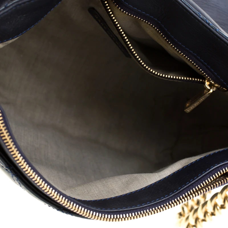 Marc Jacobs Marc Jacob Navy Blue Patent Leather Quilted Flap Bag For Women 7 Marc Jacobs Marc Jacob Navy Blue Patent Leather Quilted Flap Bag For Women - Image 7