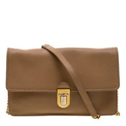 Marc Jacobs Tan Leather Crossbody Bag For Women