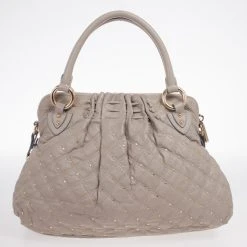 Marc Jacobs Stardust Cecilia Studded Satchel For Women -Marc Jacobs shop luxury women marc jacobs used handbags p21178 004