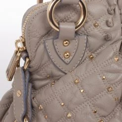 Marc Jacobs Stardust Cecilia Studded Satchel For Women -Marc Jacobs shop luxury women marc jacobs used handbags p21178 012