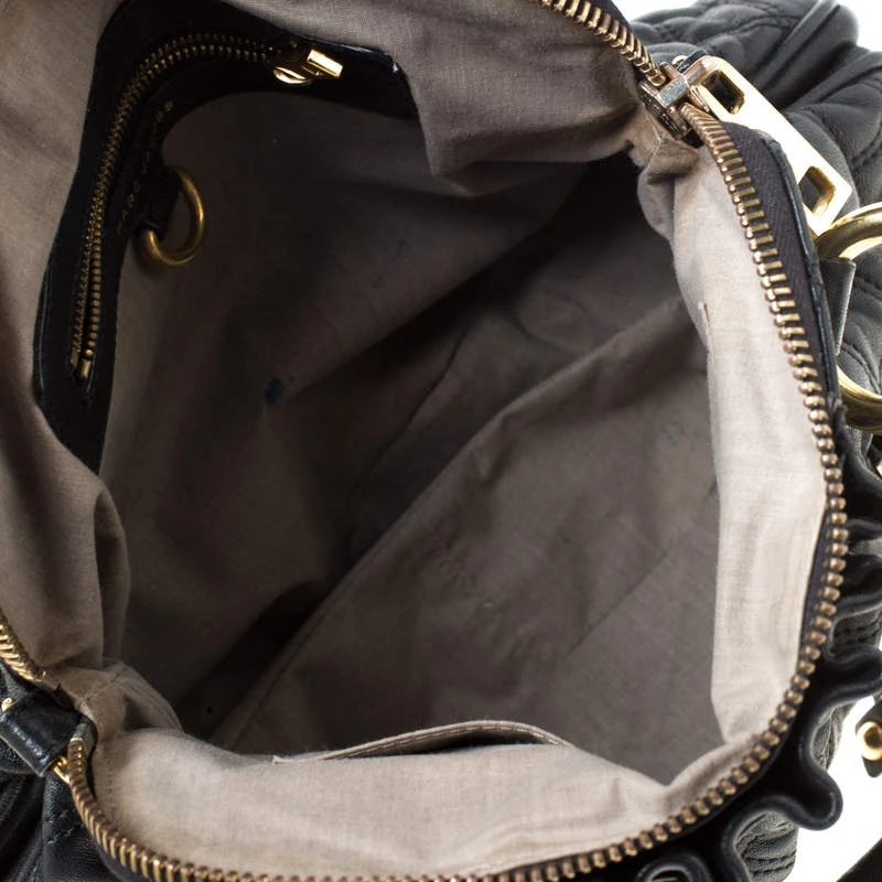 Marc Jacobs Black Quilted Leather Small Cecilia Satchel For Women 7 Marc Jacobs Black Quilted Leather Small Cecilia Satchel For Women - Image 7