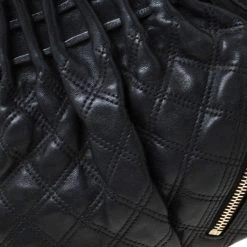 Marc Jacobs Black Quilted Leather Small Cecilia Satchel For Women 16 Marc Jacobs Black Quilted Leather Small Cecilia Satchel For Women -Marc Jacobs shop luxury women marc jacobs used handbags p215731 009