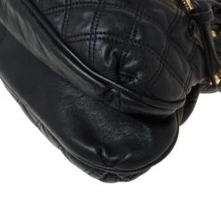 Marc Jacobs Black Quilted Leather Small Cecilia Satchel For Women 23 Marc Jacobs Black Quilted Leather Small Cecilia Satchel For Women -Marc Jacobs shop luxury women marc jacobs used handbags p215731 011