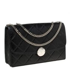 Marc Jacobs Black Quilted Shoulder Bag For Women 13 Marc Jacobs Black Quilted Shoulder Bag For Women -Marc Jacobs shop luxury women marc jacobs used handbags p218527 007