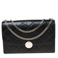 Marc Jacobs Black Quilted Shoulder Bag For Women