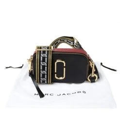 Marc Jacobs Black/Red Leather Snapshot Camera Crossbody Bag For Women 19 Marc Jacobs Black/Red Leather Snapshot Camera Crossbody Bag For Women -Marc Jacobs shop luxury women marc jacobs used handbags p225625 006