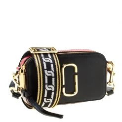Marc Jacobs Black/Red Leather Snapshot Camera Crossbody Bag For Women 13 Marc Jacobs Black/Red Leather Snapshot Camera Crossbody Bag For Women -Marc Jacobs shop luxury women marc jacobs used handbags p225625 007