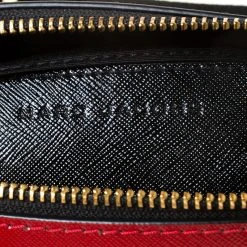 Marc Jacobs Black/Red Leather Snapshot Camera Crossbody Bag For Women 18 Marc Jacobs Black/Red Leather Snapshot Camera Crossbody Bag For Women -Marc Jacobs shop luxury women marc jacobs used handbags p225625 009