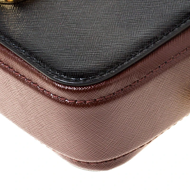 Marc Jacobs Black/Red Leather Snapshot Camera Crossbody Bag For Women 11 Marc Jacobs Black/Red Leather Snapshot Camera Crossbody Bag For Women - Image 11