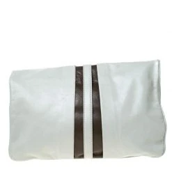 Marc By Marc Jacobs Light Grey/Brown Leather Magazine Fold Over Clutch For Women 15 Marc By Marc Jacobs Light Grey/Brown Leather Magazine Fold Over Clutch For Women -Marc Jacobs shop luxury women marc jacobs used handbags p227259 007