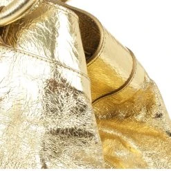 Marc Jacobs Metallic Gold Crackled Leather Tote For Women -Marc Jacobs shop luxury women marc jacobs used handbags p23525 007