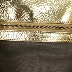 Marc Jacobs Metallic Gold Crackled Leather Tote For Women -Marc Jacobs shop luxury women marc jacobs used handbags p23525 014