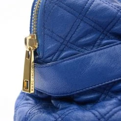 Marc Jacobs Blue Quilted Leather Bruna Tote For Women -Marc Jacobs shop luxury women marc jacobs used handbags p23850 0008