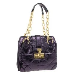 Marc Jacobs Mariah Mettalic Bag For Women -Marc Jacobs shop luxury women marc jacobs used handbags p24638 003