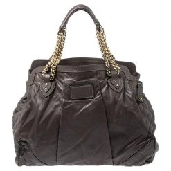 Marc Jacobs Khaki Mix Quilted Leather Classic East-West Tote For Women 22 Marc Jacobs Khaki Mix Quilted Leather Classic East-West Tote For Women -Marc Jacobs shop luxury women marc jacobs used handbags p253540 001
