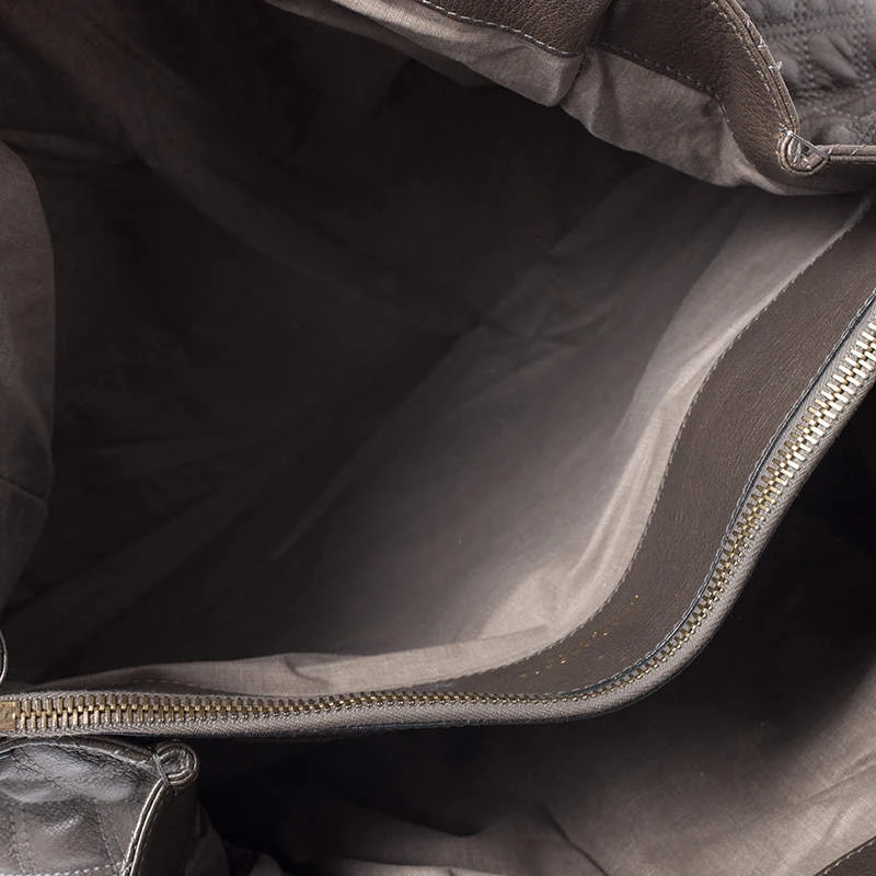 Marc Jacobs Khaki Mix Quilted Leather Classic East-West Tote For Women 7 Marc Jacobs Khaki Mix Quilted Leather Classic East-West Tote For Women - Image 7