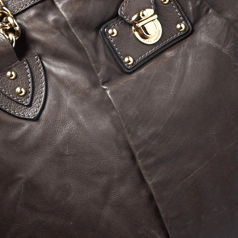 Marc Jacobs Khaki Mix Quilted Leather Classic East-West Tote For Women 5 Marc Jacobs Khaki Mix Quilted Leather Classic East-West Tote For Women - Image 5