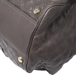 Marc Jacobs Khaki Mix Quilted Leather Classic East-West Tote For Women 37 Marc Jacobs Khaki Mix Quilted Leather Classic East-West Tote For Women -Marc Jacobs shop luxury women marc jacobs used handbags p253540 007