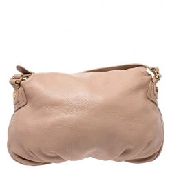 Marc Jacobs Beige Leather Classic Q Natasha Crossbody Bag For Women -Marc Jacobs shop luxury women marc jacobs used handbags p258609 008